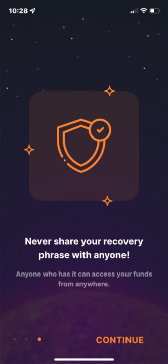 Create wallet
